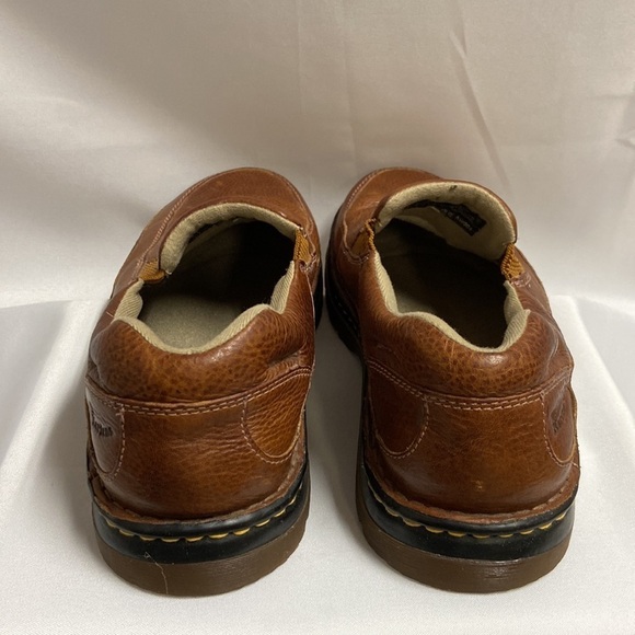 Dr. Martens Zack Pebbled Leather Slip On Loafers Brown Size 11 - Picture 4 of 7